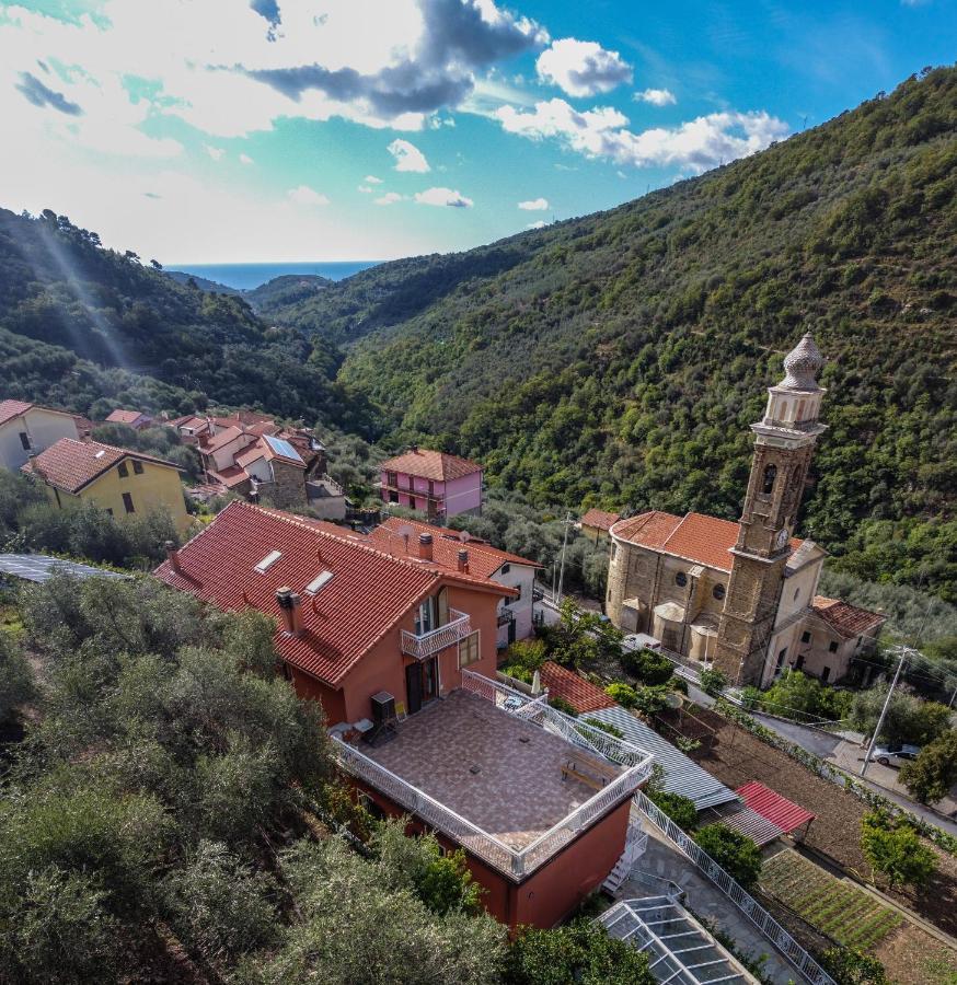 Agriturismo La Rocca San Bartolomeo Al Mare Bagian luar foto