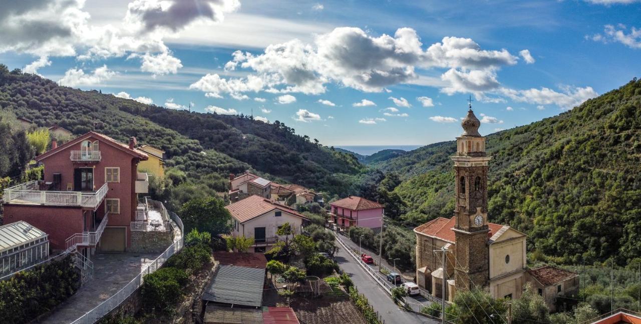 Agriturismo La Rocca San Bartolomeo Al Mare Bagian luar foto